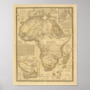 Suche nach karte von afrika poster Hand