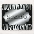 Suche nach und schwarzer zebra mousepads Schwarzes