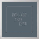 Suche nach bonjour poster Französisch