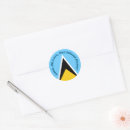 Suche nach st lucia aufkleber Flagge