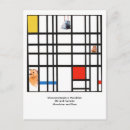 Suche nach mondrian postkarten Minimal