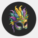 Suche nach schwarze maske aufkleber Mardi gras