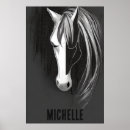 Suche nach schwarz weißes pferd poster Jede person