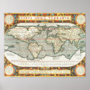 Suche nach world map poster Vintage