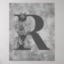Suche nach r monogramm poster Floral