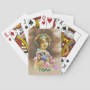 Suche nach vintage mädchen spielkarten Blume