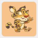 Suche nach cartoon tiger aufkleber Große katze