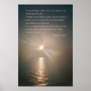 Suche nach licht der welt poster Kerze