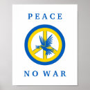 Suche nach krieg und frieden poster Blau