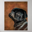 Suche nach schwarzer mops poster Tier