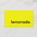 Suche nach limonade visitenkarten Retro