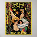 Suche nach mardi gras poster Retro