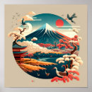 Suche nach japanische landschaft poster See