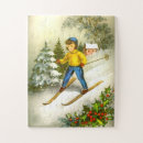 Suche nach ski fahren puzzle Weihnachten