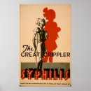 Suche nach syphilis poster Vintag
