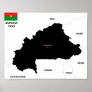 Suche nach burkina faso poster Flagge