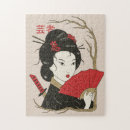 Suche nach geisha puzzle Kimono