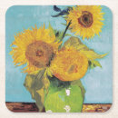 Suche nach vincent van gogh sonnenblumen untersetzer Post impressionismus