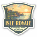 Suche nach isle royale aufkleber Lake superior