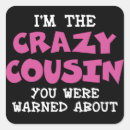 Suche nach cousin aufkleber Lustig