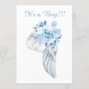 Suche nach angel wings einladungen Babydusche