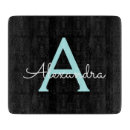 Suche nach aqua schneidebrettchen Monogramm