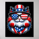 Suche nach katzen sonnenbrille poster 4 juli