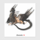 Suche nach schwarzer drache aufkleber Kreatur