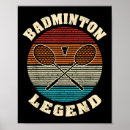 Suche nach badminton poster Sport