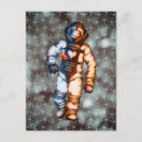 Suche nach cooler raum postkarten Astronaut