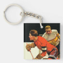 Suche nach eis hockey schlüsselanhänger Vintag