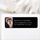 Suche nach foto rücksende aufkleber Schwarz