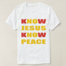 Suche nach jesus frieden tshirts Christlich
