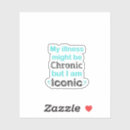 Suche nach unsichtbare krankheit aufkleber Löffel