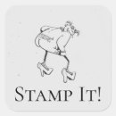 Suche nach spaß briefmarke aufkleber Jede person