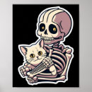 Suche nach katzenartig poster Schädel
