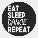 Suche nach eat sleep aufkleber Tänzerin