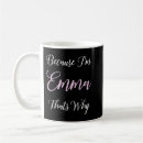 Suche nach emma name tassen Personalisiert