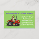 Suche nach traktor landwirtschaft visitenkarten Cartoon