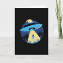 Suche nach außerirdisches leben postkarten Ufo