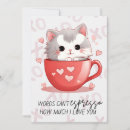 Suche nach katze valentinstagskarten Freundin
