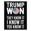 Suche nach gewinnt poster Trumpf