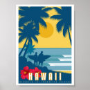 Suche nach hawaii reise poster Pazifischer ozean