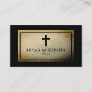 Suche nach church pastor visitenkarten Religiös