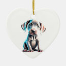 Suche nach weimaraner ornamente Welpe