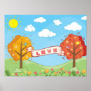 Suche nach liebe ist süß poster Für kinder