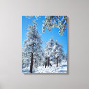 Suche nach schneebedeckte bäume leinwandbilder Blau