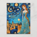 Suche nach abstrakte katze postkarten Kitty