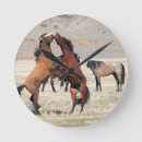 Suche nach stallions wanduhren Tier
