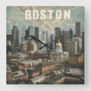 Suche nach boston massachusetts wanduhren Stadt